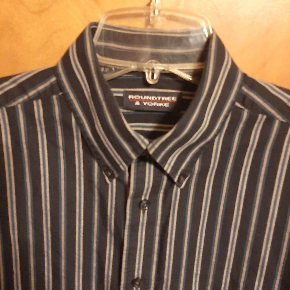SHIRT LS ROUNDTREE & YORKE, SIZE M - Picture 2 of 8